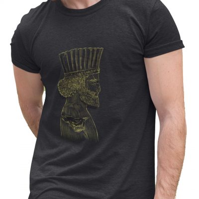 Achaemenid soldier golden t-shirt