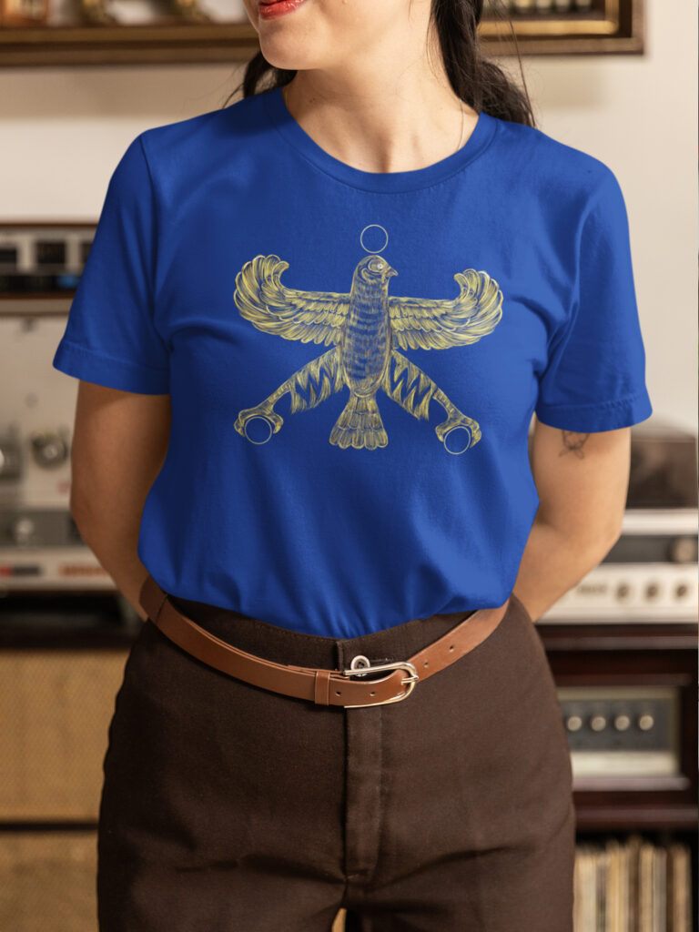 Achaemenid Golden Flag T-Shirt – Timeless Persian Heritage