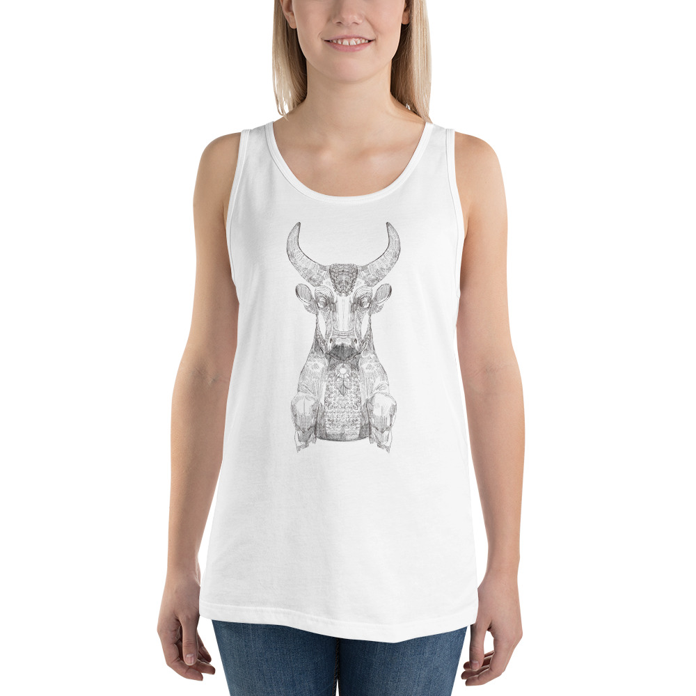Bull Head Tank Top – Ancient Persian Strength