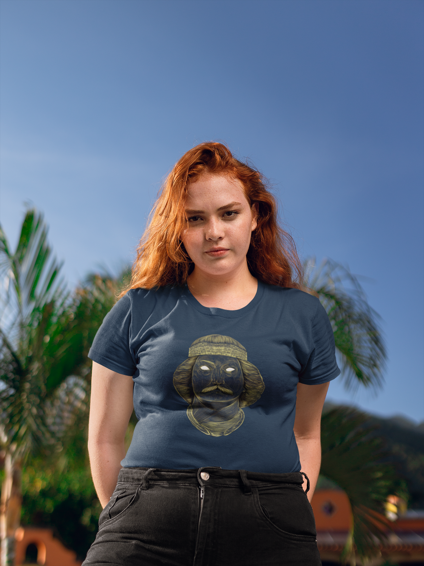 Parthian General Surena Woman's T-Shirt – A Tribute to Brilliance General - Golden