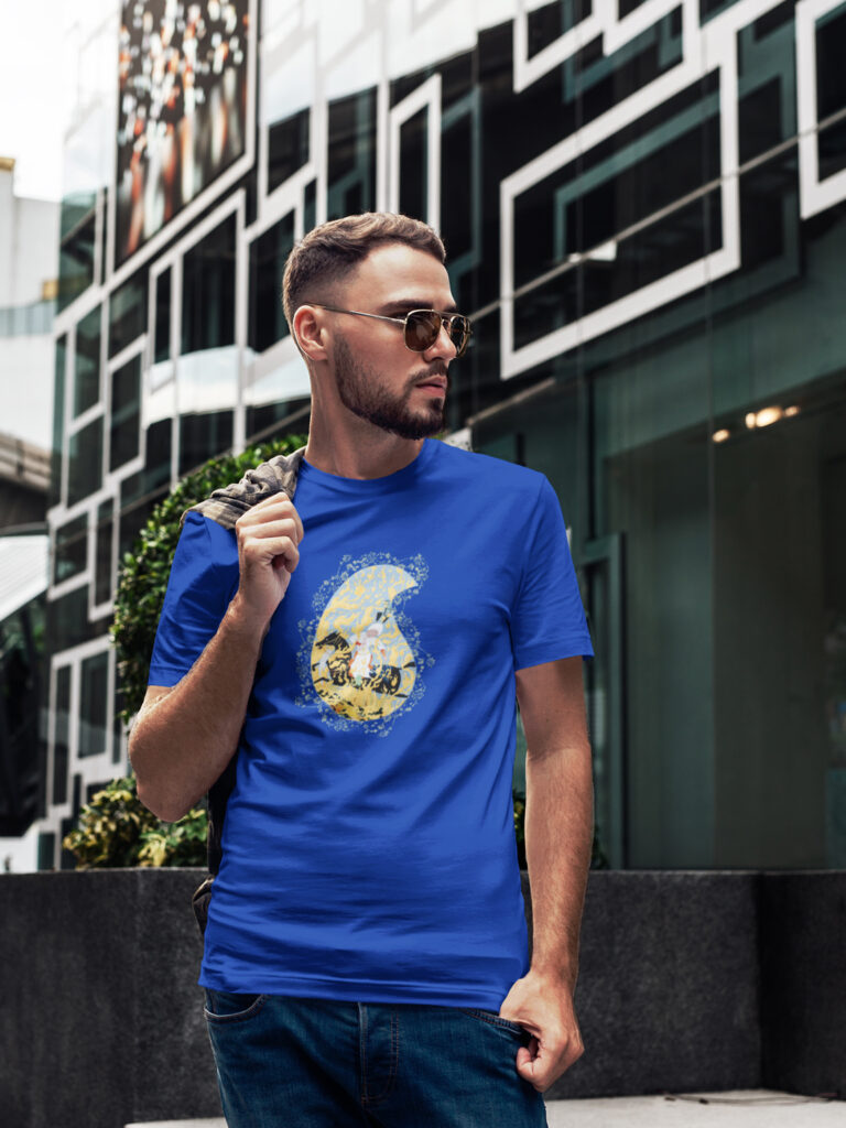 Siyavush Passes Through the Fire T-Shirt | Persian Mythology Tee