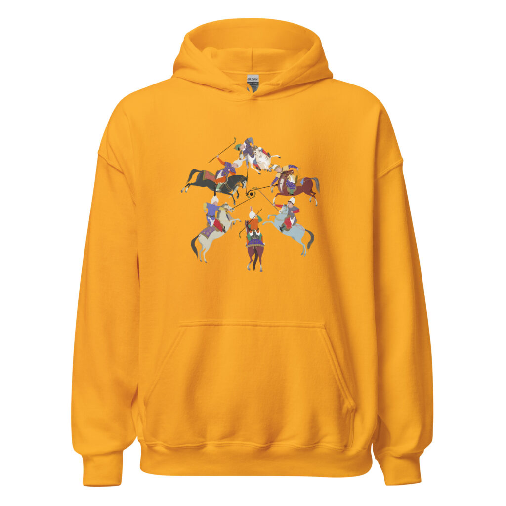 Chovgan Game Hoodie | Persian Heritage Hoodie