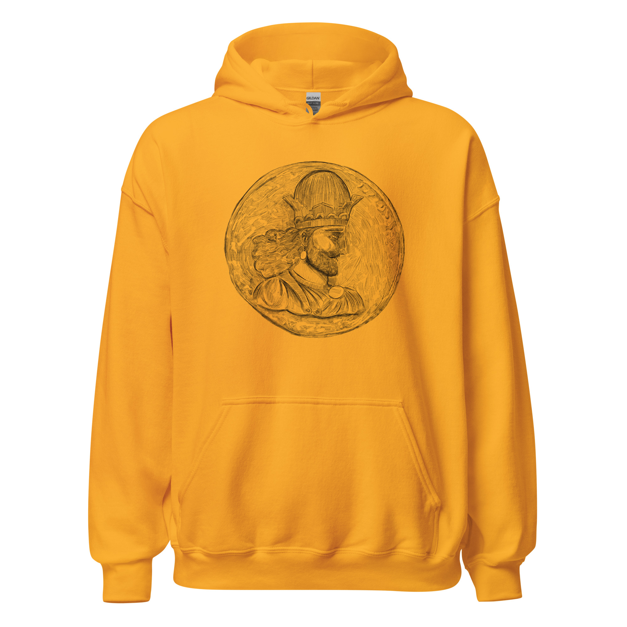Shapur lI the king of kings Sasanian Coin – Hoodie