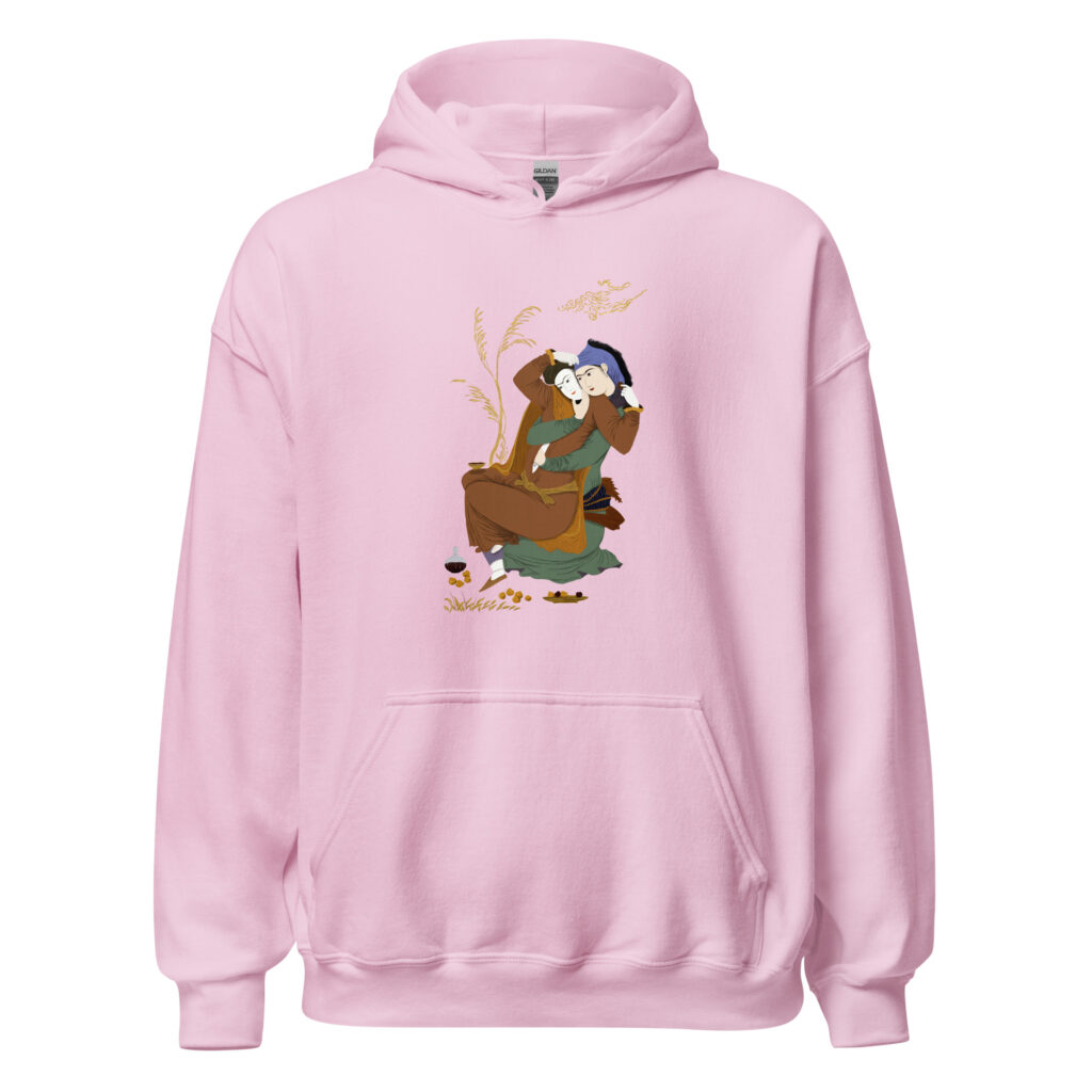 Timeless Persian Miniature Art – A Hoodie with a Story Man's