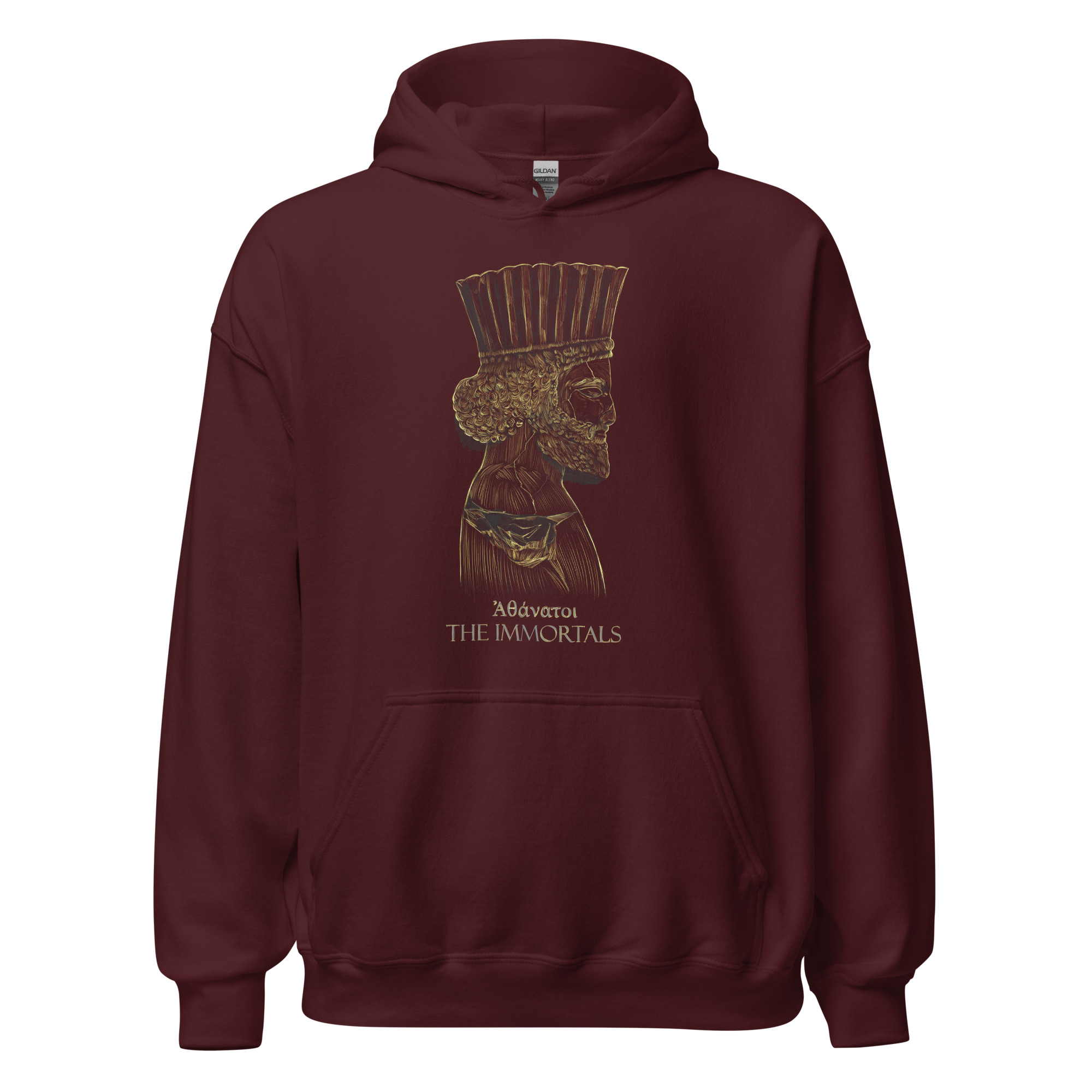 Woman Achaemenid Soldier Hoodie – Persian Warrior Design